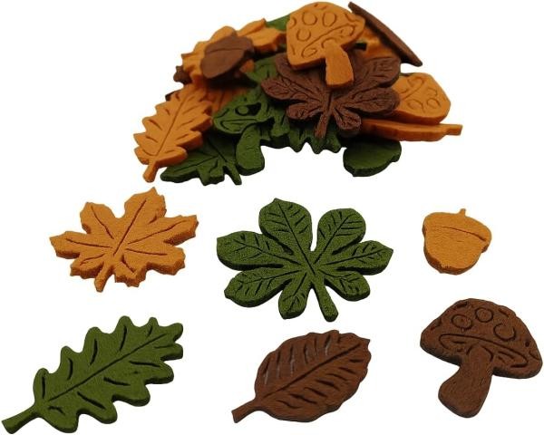 Herbstmix Set (42 Stk) ca. 2-4cm